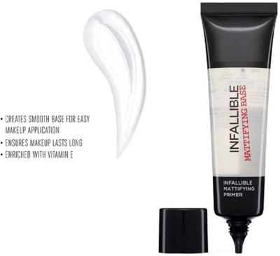 Amaryllis Blur Perfect Makeup Oil Free Mattifying Long Lasting Base  Primer  - 35 ml(TRANSPARENT)