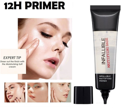 Aylily Blur Perfect Makeup Primer for all skin type Primer Gel Face  Primer  - 35 ml(TRANSPARENT)