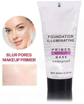 DARVING Clear Gel Face Primer Makeup Base Long Lasting Invisible Pore Smooth  Primer  - 50 ml(TRANSPARENT)