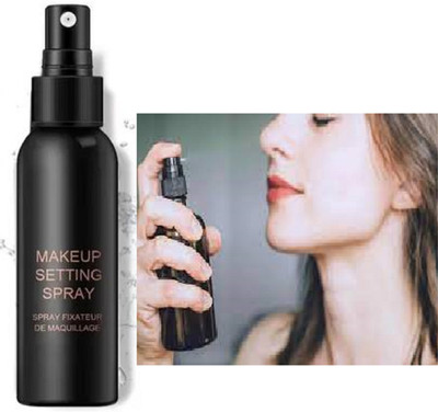 Luipui transparent 100ml fixer spray for makeup setting Primer  - 100 ml(TRANSPARENT)