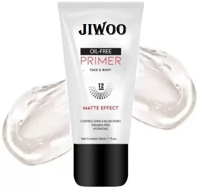 Jiwoo Hydrating Primer With Gel-Based Formula for Poreless Skin Primer  - 30 ml(TRANSPARENT)