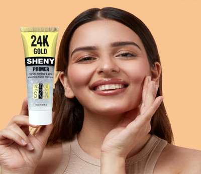 Sheny face Gel primer based light weight formula |Provides Radiant & Smooth Finish Primer  - 50 ml(TRANSPARANET)