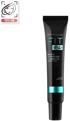 MAYBELLINE NEW YORK Fit me Face Primer Matte + Poreless, 30 ml Primer  - 30 ml(Matte + Poreless)