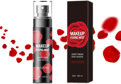 ADJD Dewy Finish Makeup Fixing Mist with Rose Essence Primer  - 100 ml(TRANSPRENT)