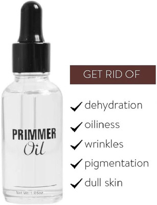 Arcanuy Brightening & Glowing Serum Primer Oil Primer  - 14 ml(transparent)