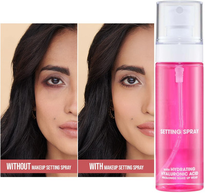 manasona MATTE MAKEUP FIXER FIXING SPRAY WATERPROOF FOR LONG LASTING Primer  - 100 ml(Transparent)