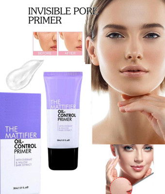 Sheny NEW MATTE FINISH GEL TUBE PRIMER FOR MAKEUP Primer  - 30 ml(Transparent)