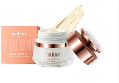 maliao 7-In-One Natural Glow+ Skincare & Moisturizing  Primer  - 50 g(WHITE)