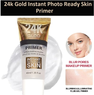 Neycare 24k gold instant photo ready matte finish primer makeup base Primer  - 40 ml(transparent)