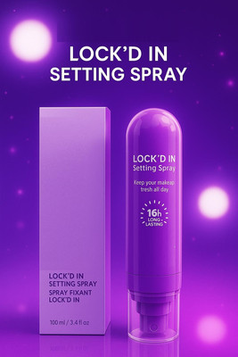 USBK Light weight quick dry makeup Setting spray Primer  - 100 ml(TRANSPARENT)