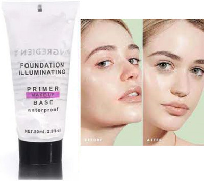 Luipui 50ml liquid primer for makeup pack of 1 Primer  - 50 ml(TRANSPARENT)