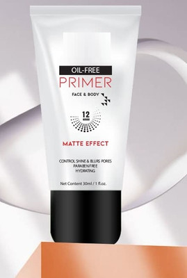 CATERINACHIARA Oil Free Primer Transparent Perfect makeup base Primer  - 30 ml(Transparent)