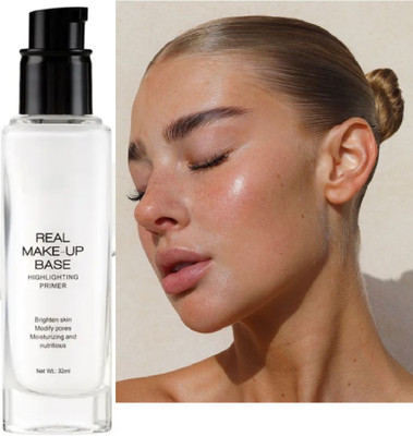 AFARAXIA Pearl white skin highlighting primer Primer  - 32 ml(PInk tint)
