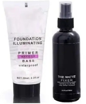 Jiwoo FIXER PRIMER Primer -Best makeup comboo Primer  - 100 ml(MULTICOLOR)