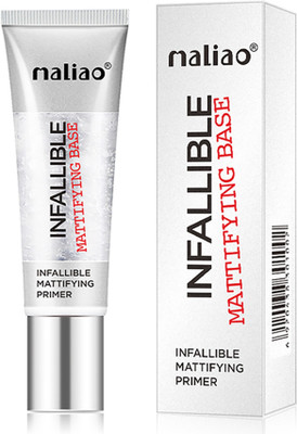 maliao Infallible Mattifying Base  Primer  - 35 ml(Transfarent)