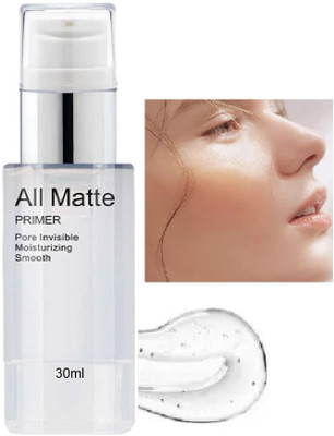 Arcanuy New Waterproof Primer For Face Makeup Pore Minimizing For Dry Skin  Primer  - 30 ml(Transparent)