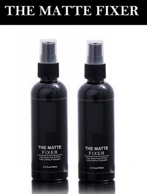 Emijun LONG LASTING MAKEUP SETTING SPRAY FIXER COMBO Primer  - 200 ml(Transparent)