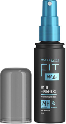 MAYBELLINE NEW YORK Fit Me Matte + Poreless Setting Spray, 24H Oil-Control Formula Primer  - 60 ml(NA)