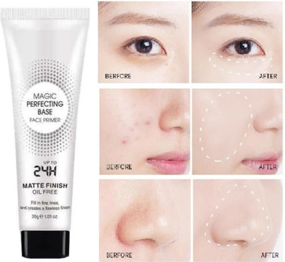 Emijun MAGIC PERFECTING BASE FACE PEIMER MATTE FINISH & OIL FREE PRIMER Primer  - 30 g(TRANSPARENT)