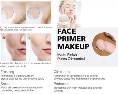 Yuency Make-up Base Face gel oil free  Primer  - 50 ml(transparent)