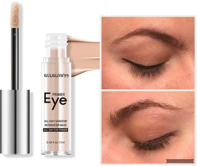 GULGLOW99 Blur Makeup Base Primer Coclear For Best Eye Makeup Primer  - 11 ml(Skin Color)