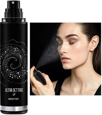 Arcanuy Shine Long lasting Makeup luxury Fixer setting spray  Primer  - 120 ml(Transparent)