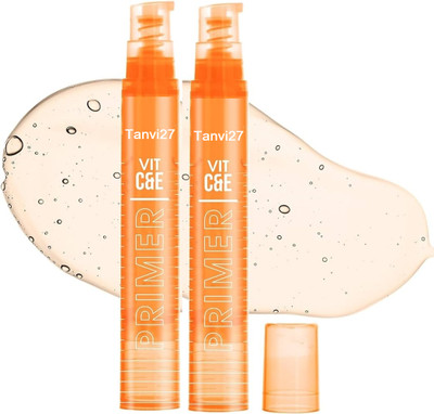 tanvi27 Combo Vitamin-c Non-Greasy Formula Fine Lines and Pores Minimizer  Primer  - 50 ml(TRASPARENT)
