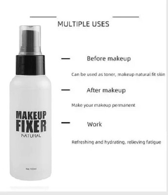 Amaryllis Setting Face care Makeup Base & Long Lasting Makeup Fixer Primer  - 100 ml(Transparent)