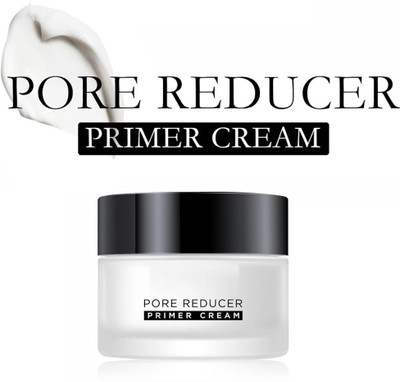 HUZURLU Oil-Free Face Primer Cream & Makeup Base For Women & Men Primer  - 50 g(WHITE)