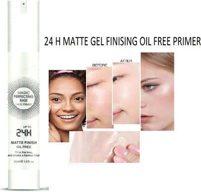 GABBU Matte Finish Oil Free Magic Perfecting Base Face  Primer  - 30 ml(TRANSPARENT)