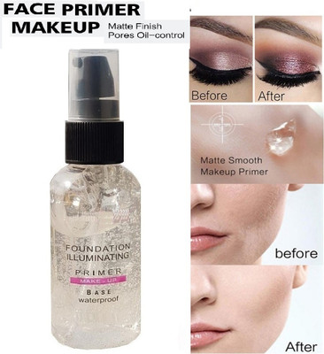 Amaryllis Hd Hydrating Primer With Gel-Based Formula for Poreless Skin Primer  - 50 ml(TRANSPARENT)