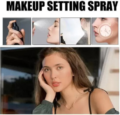 FELICECHIARA Easy to used Makeup Setting spray fixer Primer  - 100 ml(TRANSPARENT)