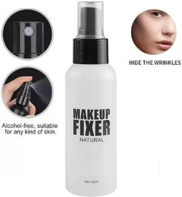 Amaryllis Ultra Smooth Long Lasting Makeup Fixer Spray  Primer  - 100 ml(Transparent)