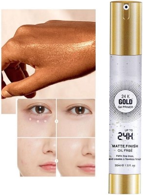 HUZURLU Gold Magic Perfecting 24 H Matte Finish Oil-Free  Primer  - 30 ml(TRANSPARENT)