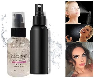 Amaryllis Matte Finish Fixer with Primer Combo  Primer  - 150 ml(Transparent)