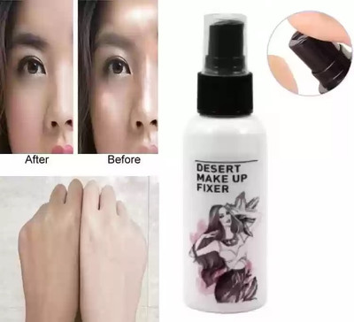 FELICECHIARA Matte Finish Natural Makeup Fixer Non-Sticky Makeup Setting Spray  Primer  - 100 ml(TRANSPARENT)