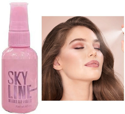 Latixmat Makeup Fixer Dewy Finish Long Lasting Setting Spray Primer  - 60 ml(TRANSPARENT)
