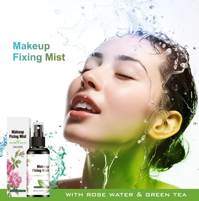 manasona MATTE MAKEUP FIXER SPRAY WATERPROOF FOR LONG LASTING MAKEUP  Primer  - 80 ml(Transparent)