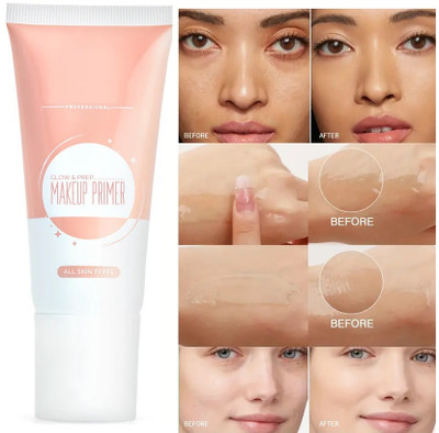 WOONGMI Best Long Lasting Matte Poreless Mattifying Skin Gel Primer For Makeup  Primer  - 30 ml(Transparent)