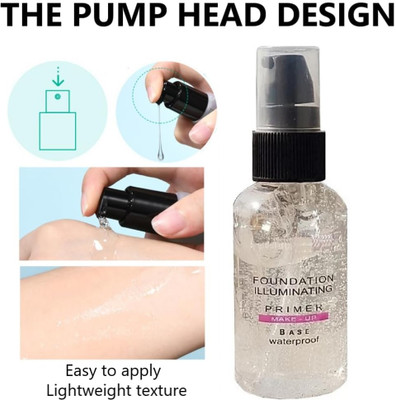 USBK Oil-Control & Long-Lasting Creates Smooth & Lightweight Primer  - 50 ml(Transparent)