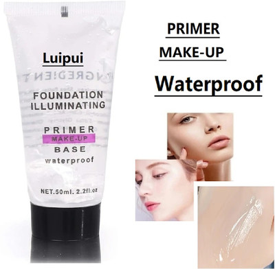 Luipui lightweight primer for makeup base pack of 1 Primer  - 50 ml(transparent)