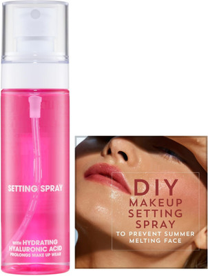 Emijun Makeup all day fresh fixer spray Primer  - 100 ml(pink)