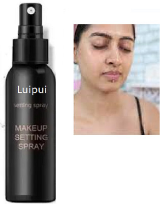 Luipui makeup fixer spray for face makeup pack of 1 Primer  - 100 ml(transparent)