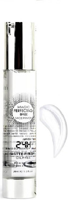 Jiwoo SILVER PRIMER UP TO 24 HOURS MATTE FINISH OIL FREE  Primer  - 30 ml(TRANSPARENT)