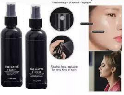 Luipui trending makeup fixer setting fixer pack of 2 Primer  - 200 ml(transparent)