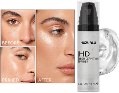 HUZURLU Hydrating Makeup Base Face  Primer  - 15 ml(TRANSPARENT)