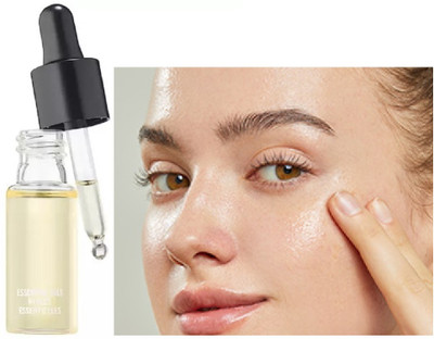 REIMICHI BEST FOR EVRY FACE MAKE UP SMALL ESSNTIAL OIL FACE SERUM Primer  - 14 ml(LIGHT GOLD)