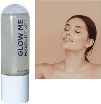 nn Glow Me Makeup Fixer - 01 Ginger Glow Makeup Setting Spray Primer  - 100 ml(sliver)