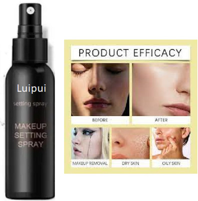 Luipui perfect fixer makeup base spray pack of 1 Primer  - 100 ml(transparent)