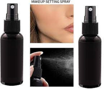 Luipui long lasting makeup fixer spray pack of 2 Primer  - 200 ml(TRANSPARENT)